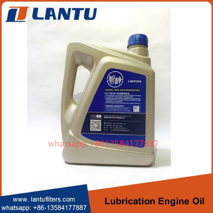 LANTU Vehicle Lubrication Engine Oil OEM Factory Supply Full Synthetic Diesel Engine Oil SAE 15W-40